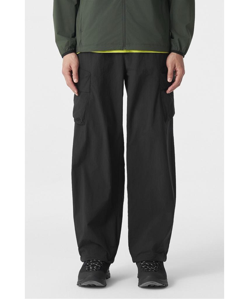 Koolongseupocheu Men'S Wide Fit Cargo Pants Tlpnm26551Blk