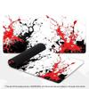 Red Black Ink Splash Mouse Pad Desk Mat Keyboard Pad XXL Large Non-Slip Rubber Table Mat for PC Gaming Office Home Desktop Decor