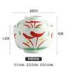 Kitchen Supplies, Ceramic Bowls, Hand-painted Blue and White Porcelain Soup Bowls, Steamed Egg Bowls with Lids, Tableware