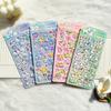 Cute 3D Solid Animal Sparkly Journal Stickers - Multicolor Cartoon Cute Decorative Stickers, Girly DIY Supplies