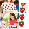 500 Pcs Reward Sticker Scrapbooking Sticker Strawberry Labels Sticker Fruit Sticker for Festival Celebration