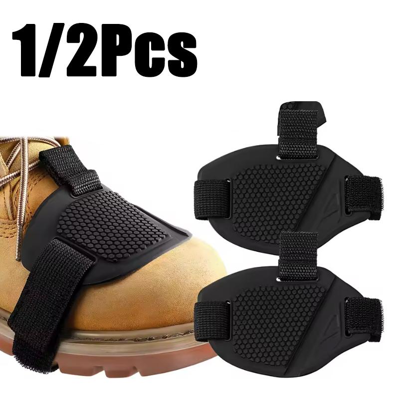1/2Pcs Motorcycle Shift Pad Gear Shoe Cover Durable Lightweight Boot Protector Adjustable For Riding Motorcycle Accessories NEW