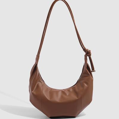 2024 New Niche Commuting Outgoing Lazy Style Tote Bag Fashion Versatile Underarm Dumpling Bag Single Shoulder Crossbody Bag