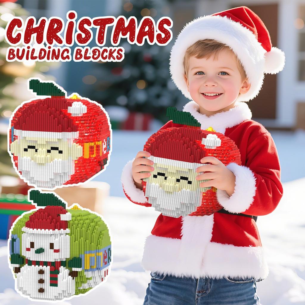 Christmas Building Block Toys,  ReindeerAssembly, Children'S Building BlockMinifigures, The Best Gifts For Children