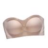 South East Asia TikTok Strapless Invisible Bra One-word Shoulder Seamless Small Chest Gathering Non-slip Steel-rimless Underwear Women