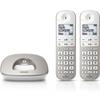 Téléphone sans fil XL4902S/22 confortable et simple Profitez de la simplicité du téléphone sans fil Philips XL490, avec un écran et
