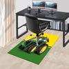 1PC Tractor Green Anti-slip Carpet, Suitable for Office, Bedroomand Playrooms. It Can Also Be Used As a Sofa Footrest cover-W77