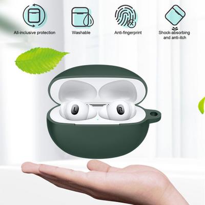 Capa para fone de ouvido para Realme Buds T100 sem fio Bluetooth compatível com fone de ouvido capa protetora de silicone macio antiqueda proteção total