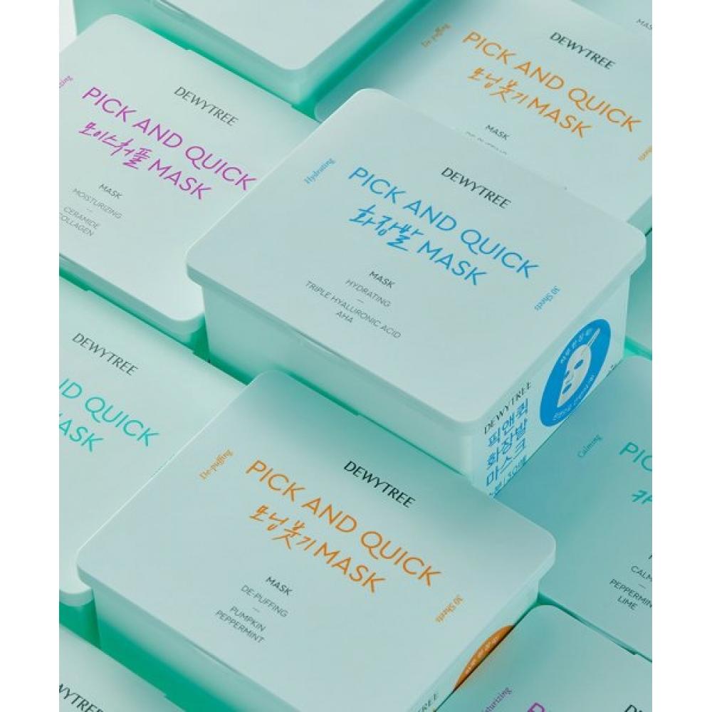 Dewytree Quick Calming Pack Mask 30 Sheets