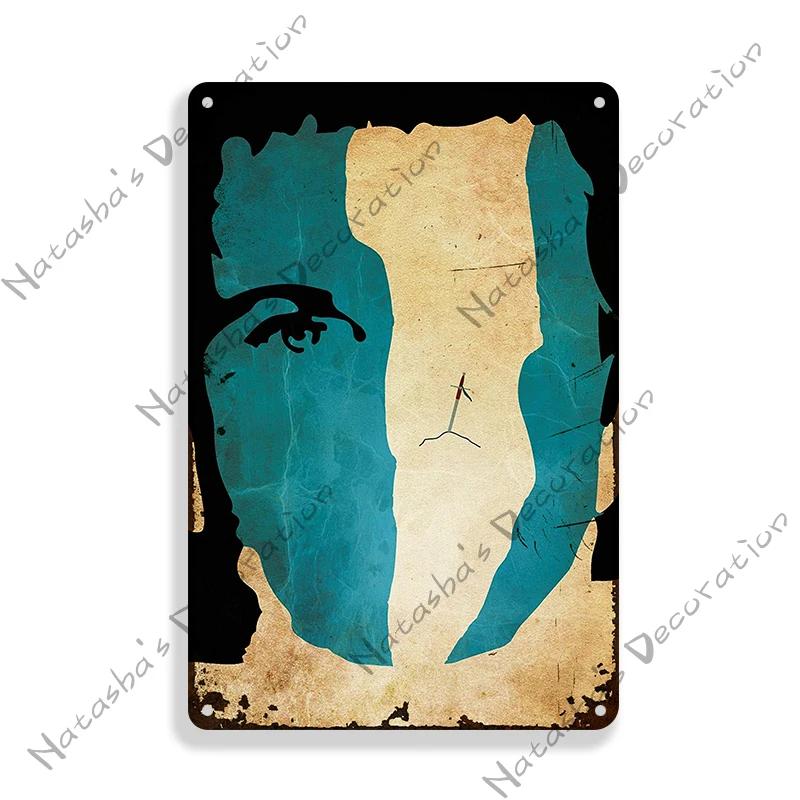 American Classic Movie Braveheart Metal Plaque Decorative Plate Cafe Home Man Cave Metal Tin Sign Wall Decor Metal Signs Poster