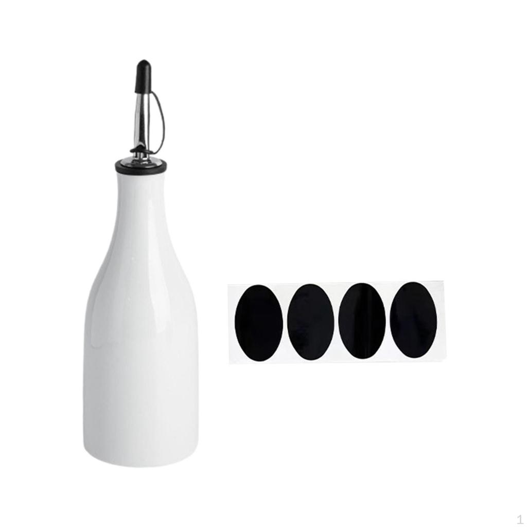 Ceramic Oil Dispenser, 300ml, Large Capacity