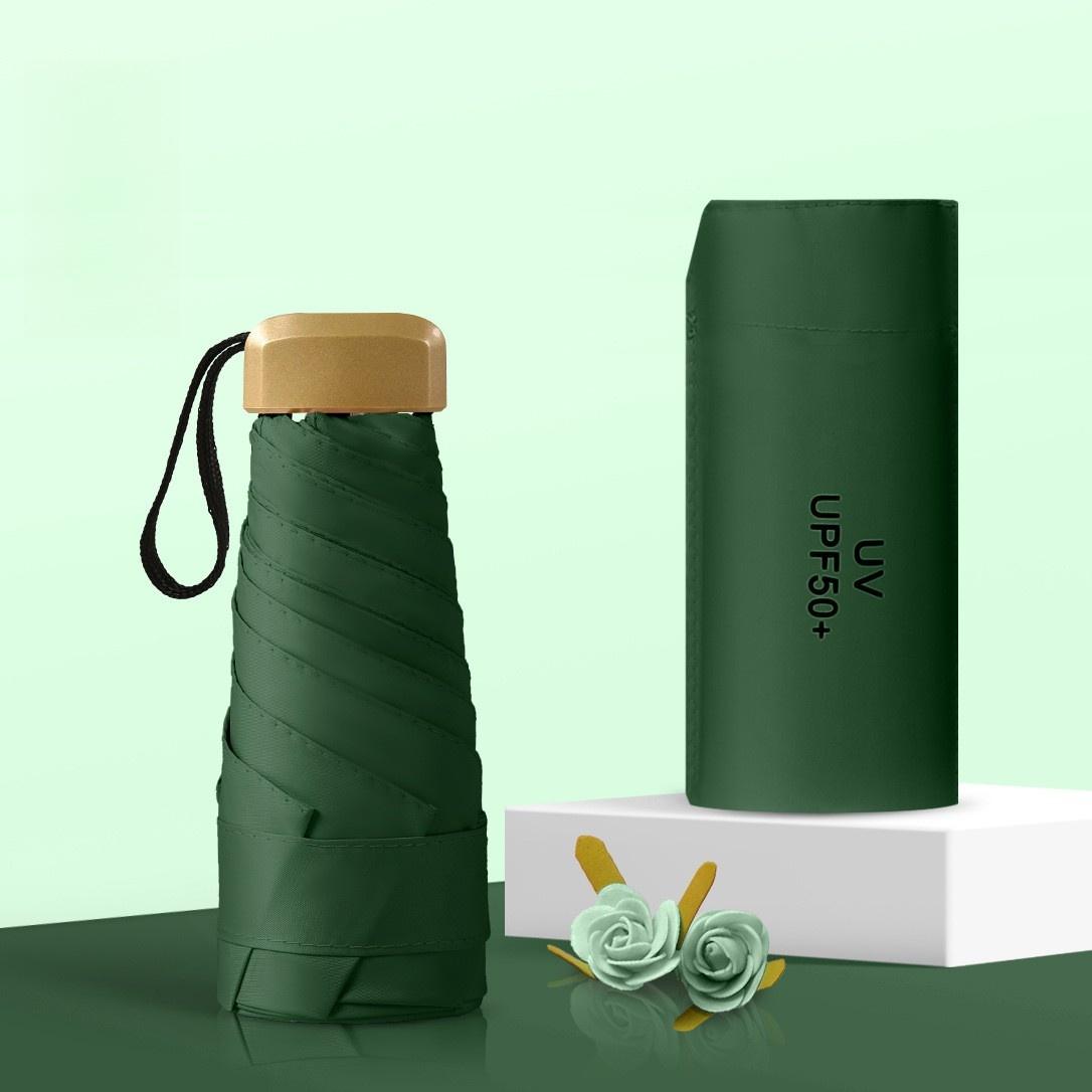 

Скидка 50% на плоский кошелек для карт, зонт от солнца, женский мини-зонт от ультрафиолета, карманный зонт, скидка 50%, маленький Iron&6K