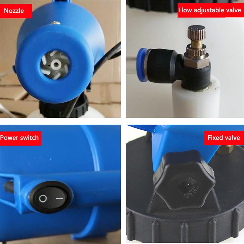 220V 50HZ Electric ULV Fogger Sprayer 4.5/5L Sprayer Mosquito Killer Disinfection Machine Killer Insecticide Atomizer Fight Drug 110V/220V