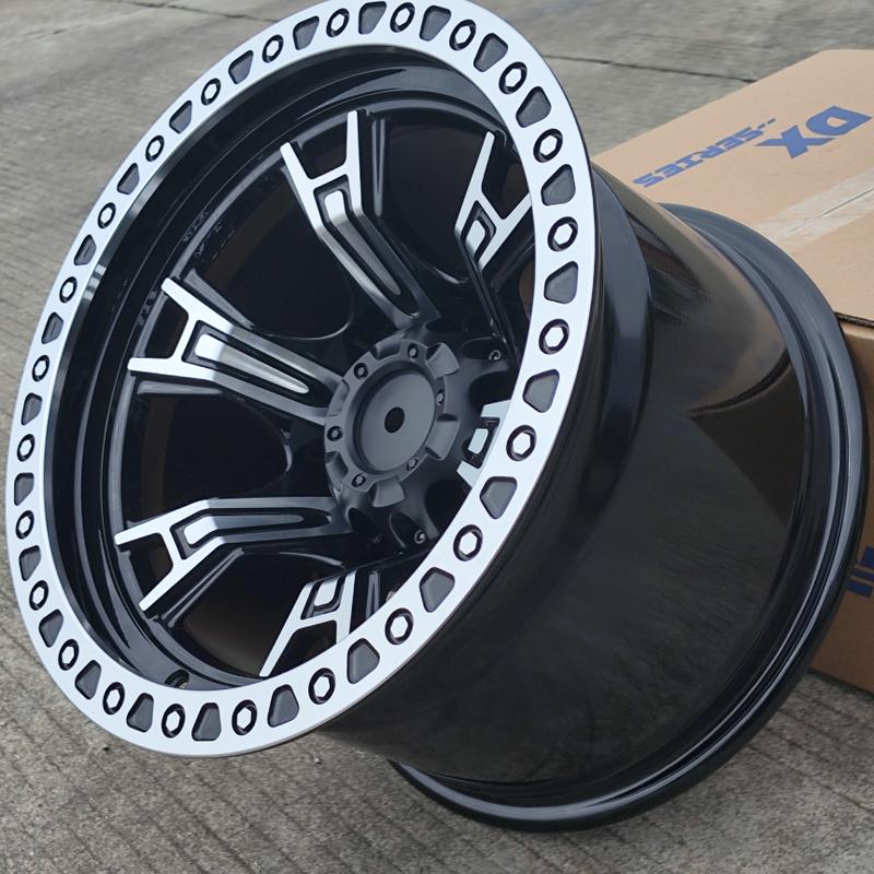 Hot Selling Custom 15 Inch Cast Wheels Pcd 6-139.7mm 5-114.3 Mm 5-139.7mm ET-44 Passenger Car Wheels Multi Spoke New Product