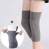 1Pair Winter Warm Knee Pads Protective Gear Women Old Men Kneepad Support Winter Running Knee Protector +Warm Stomach Lower Back Belt