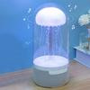Creative Colorful Jellyfish Lamp Bluetooth-Compatible Speaker HiFi Stereo LED Jellyfish Light 1800mAh Floating Jellyfish Speaker