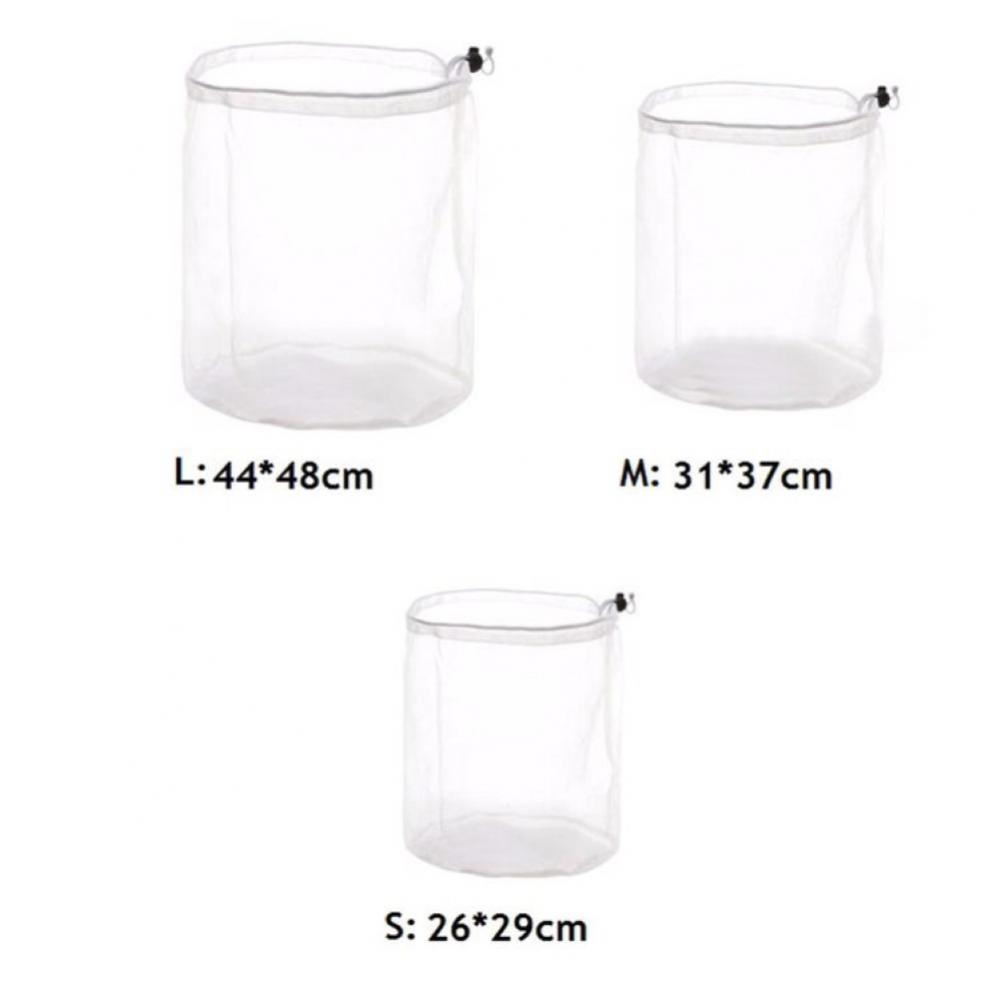 Large Washing Laundry Bag Mesh Organizer Net Dirty Bra Socks Underwear Shoe Storag Wash Machine Cover Clothes