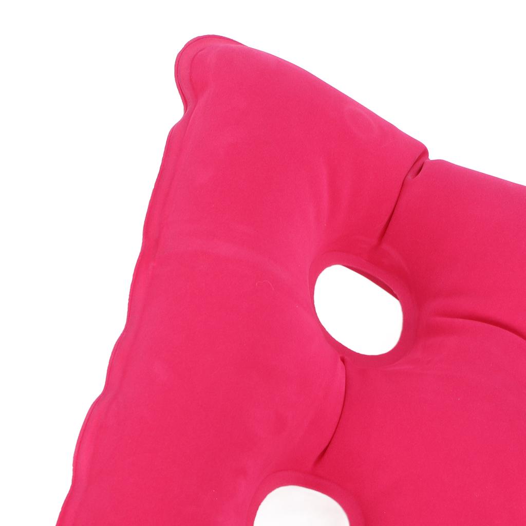 Inflatable Cushion Thickened Flocking Anti Decubitus Cushion Breathable   Seat Cushion for Car   Wheelch