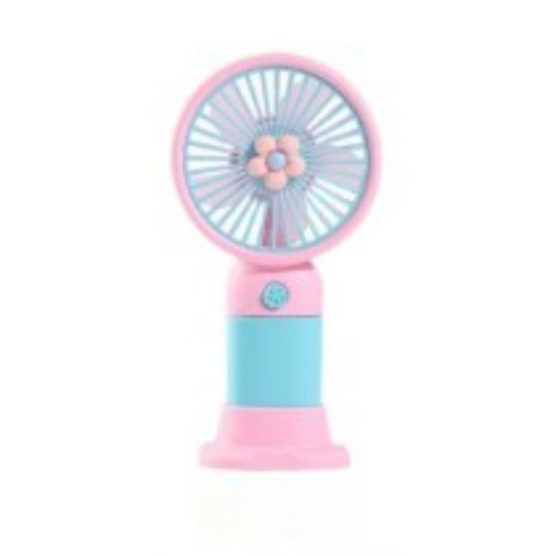 New Portable Outdoor Mini Handheld Fan Gift Spray Fan Humidification Ice Coating Handheld Fan, No Battery Include