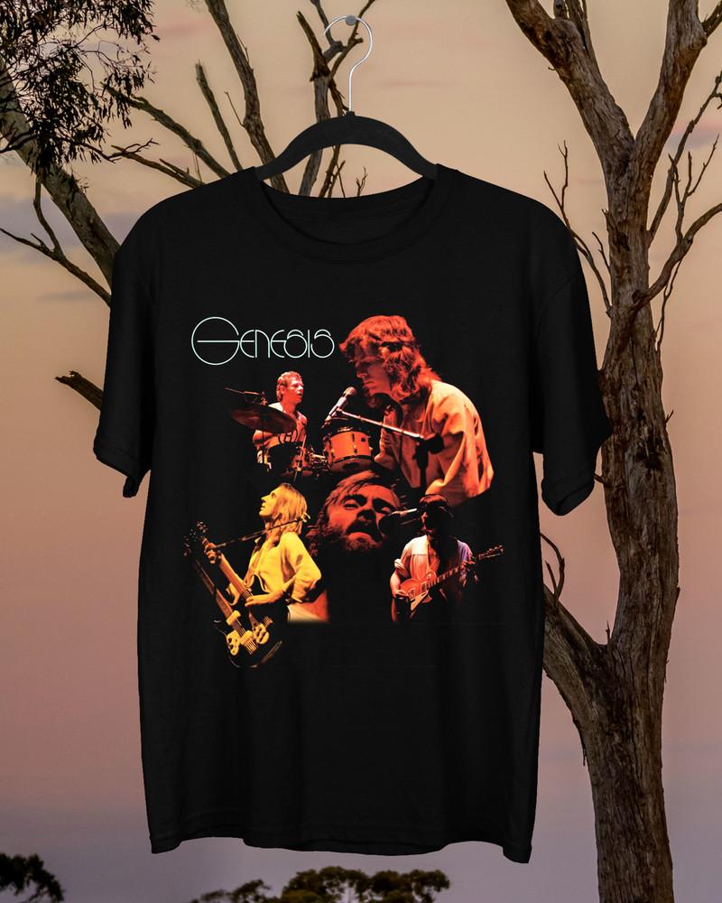 New Genesis Live In Concert Black All Size Unisex Short Sleeve Shirt Unisex T-Shirt XXL