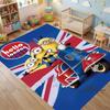 "I LoveM- Minions" Cartoon-Print Rug — Non-Slip Kitchen Mat, Outdoor Carpet, Home & Bedroom Decor, Yoga Mat, Birthday Gift.