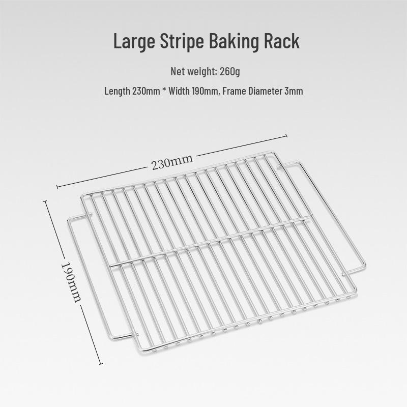 Mini Stainless Steel Outdoor Folding Wood & Charcoal BBQ Grill for Camping and Picnics