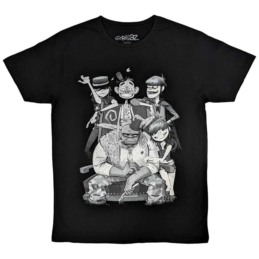 Gorillaz George Spray Official Mens T Shirt Mens 4XL