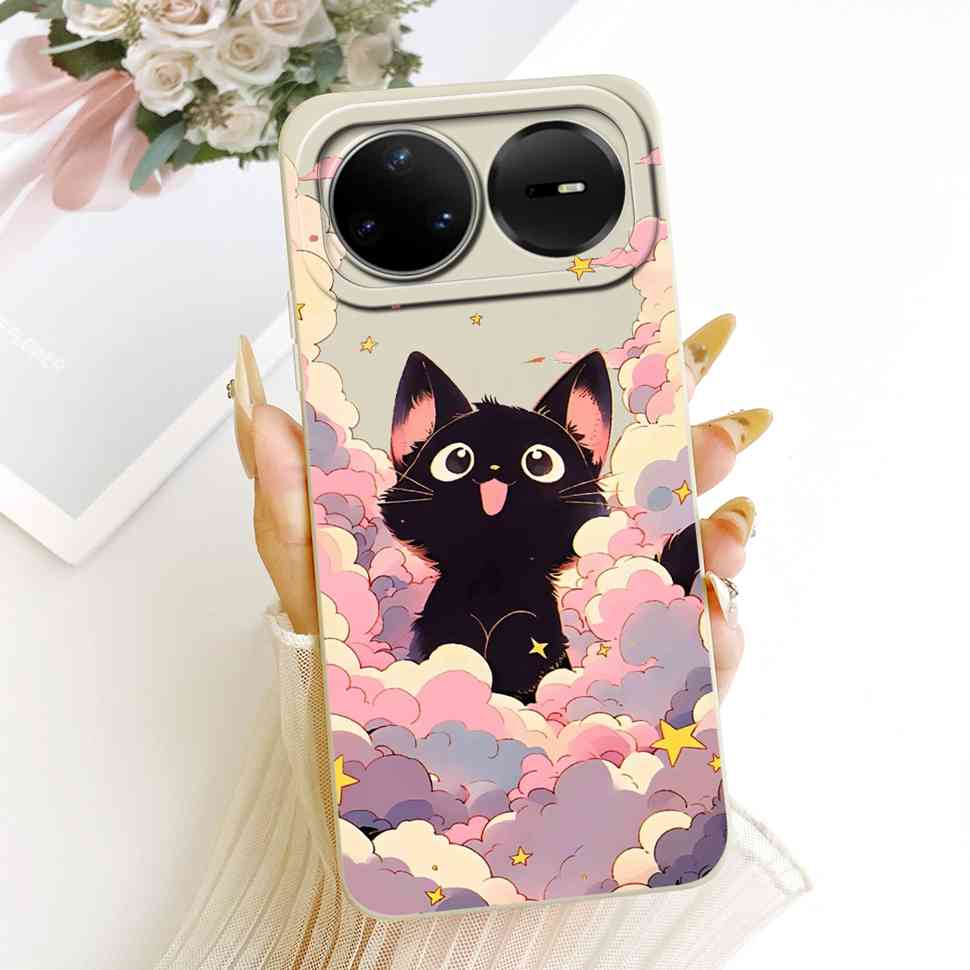 For Huawei nova 15 Pro 5G KLE-AL00U Case Silicone Back Cover For Huawei Nova 15Pro 5G 6.84" Colorful Butterfly Flowers Bumper