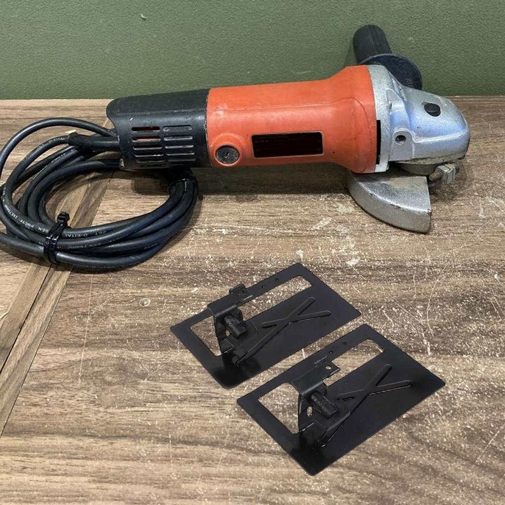 For On-the-Go Renovations Adjustable Cutting Bracket Adjustable Angle Grinder Stand Woodworking Tools Adaptable Cutting Range