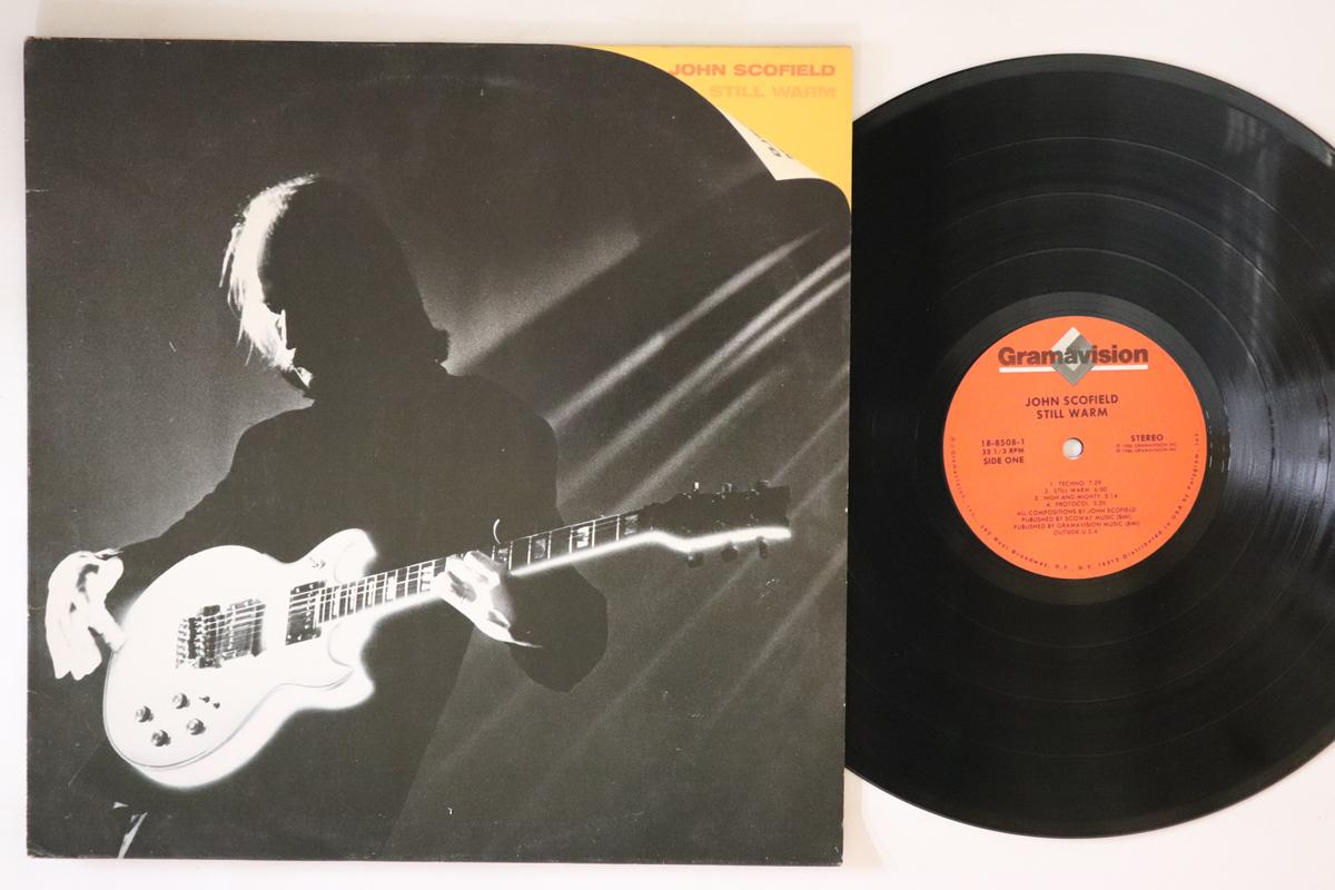 

LP Record JOHN SCOFIELD Still Warm 1885081 GRAMAVISION 1986 US Jazz Used