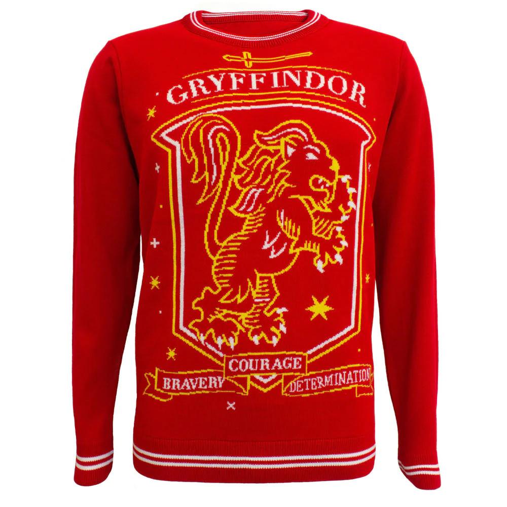 Harry Potter Gryffindor BCD Knitted Jumper L
