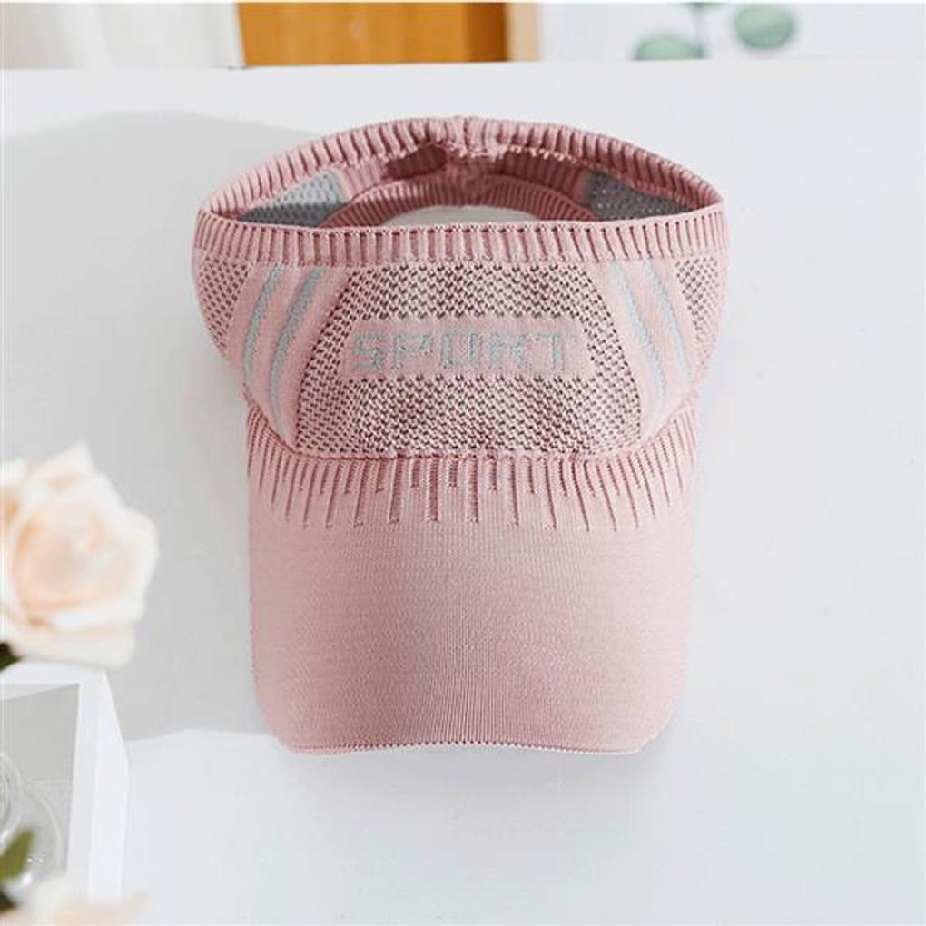 Band-type Sports Sun Cap (pink) / Golf Tennis Visor Sun Cap