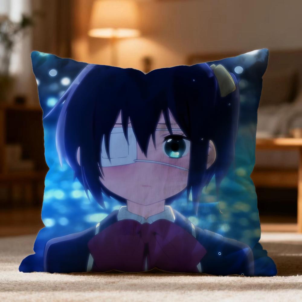 Fashion L-LLove, Chunibyo & Other Delusions Cushion Cover Soft Washable Pillow Case Multi-Scene for Couch Bed Travel Office Use