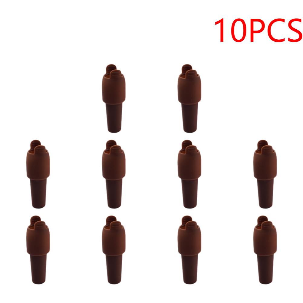 

10PCS Silicone Wine Stoppers for Wine Bottles Wine Bottle Seal Stoppers for Champagne Beer Soda Keep Beverages Fresh Home