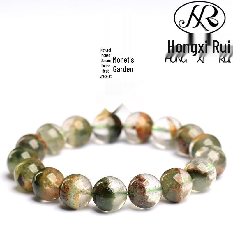 

Monet s Garden Ghost Crystal Round Bead Bracelet 7mm (~25 beads)