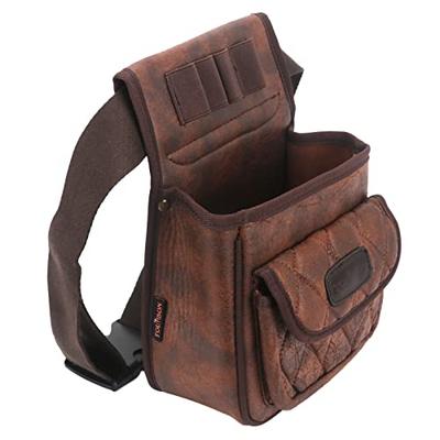 Tourbon Sporting Clay Shooting Leather 50+ Cartridge Shell Waist Bag (Faux Leather)