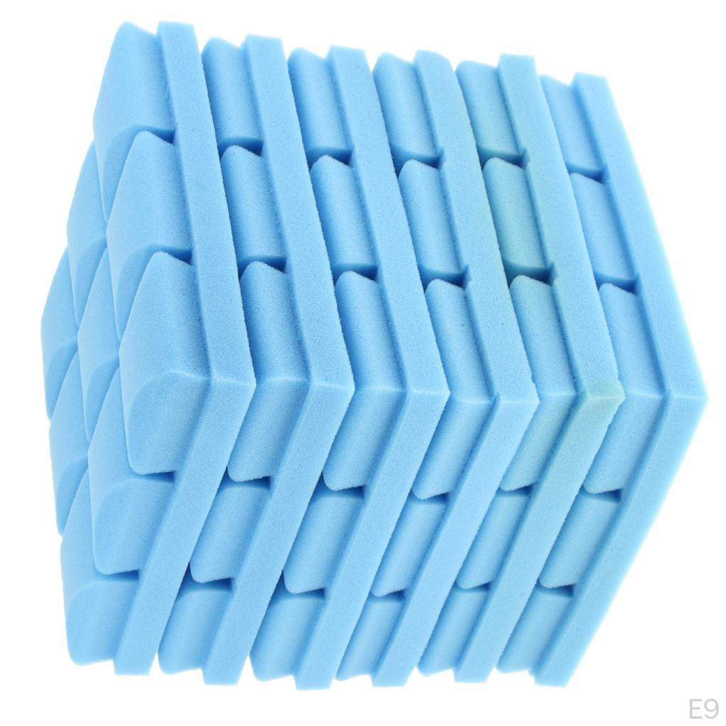 6 Pcs Studio Soundproofing Foam for Home Theatre KTV Stage