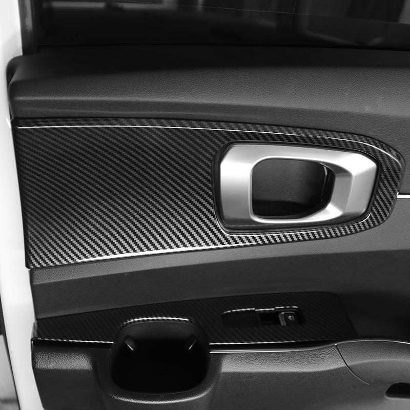 5PC Car Interior Door Panel Handle Doorknob Bowl Cover Protective Trim Accessories For Kia Sorento MQ4 -2026 Left-hand Drive