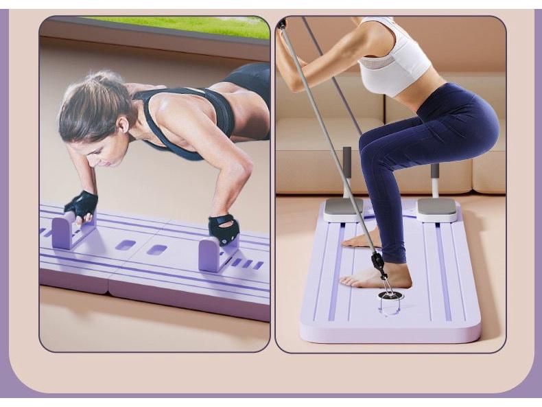 FWT Foldable Multifunctional Abdominal Board for Home Fitness