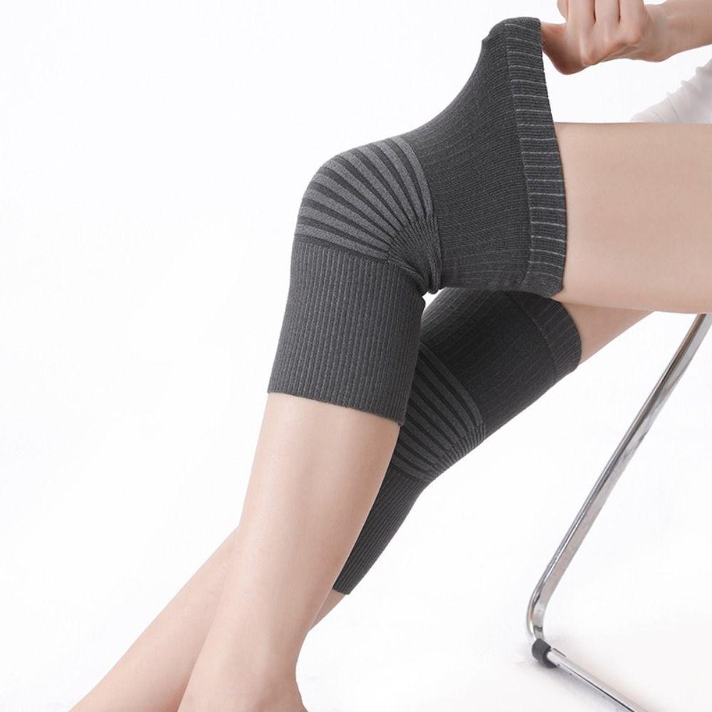 1 pereche Genunchiere Nailon Elasticitate Ridicată Antiderapante Elastice Manșoane pentru Genunchi Respirabile Suport Genunchi Protector Articulații Genunchieră Fitness