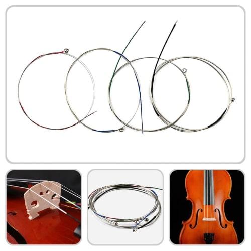TENDYCOCO Viola Strings, 1 Set, Durable, Standard Replacement Parts