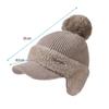 Earflap Knit Fur Cap – 6 Colors