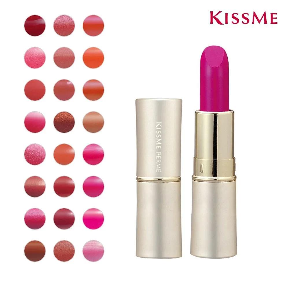 Kiss Me Fermi Высокопигментированная, Стойкая, Блестящая Помада 08 Beige