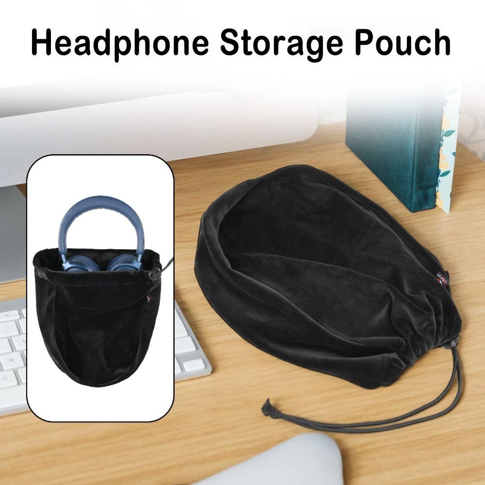 Multifunctional Headphone Bag Nylon Headset Organizer  Headphone Accessories