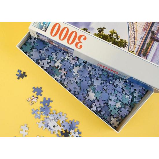 Korea Board Games Evening Tower Bridge Jigsaw Puzzle R160174, Korean popular puzzles