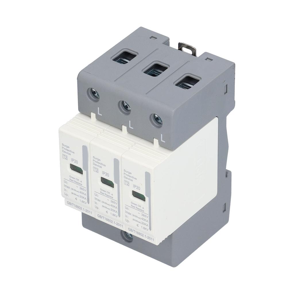 BERM Surge Protective Device Arrester SPD Electric Circuit Protector 220V 380V 3P40KA