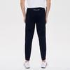 FILA Athletics Letter Print Sports Straight Leg Knitted Pants Men bottoms Dark-Blue A11M131601F-NV