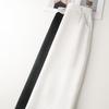 Women's White High-Waisted Midi Skirt - Versatile Summer 2025 Fashion