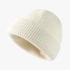 Knitted hat for women in autumn and winter season, melon skin hat for men, warm short style, cold hat, woolen hat