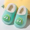 Winter Kid Baby Boy Girl Slippers Newborn Cartoon Bear Non-slip Home Indoors Shoes Thick Warm Children Plus Fleece Shoes Slipper